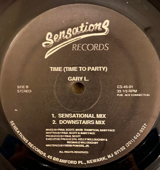 Time (Time To Party) Gary L.