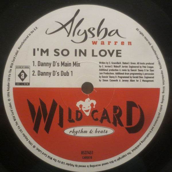 I'm So In Love Alisha Warren