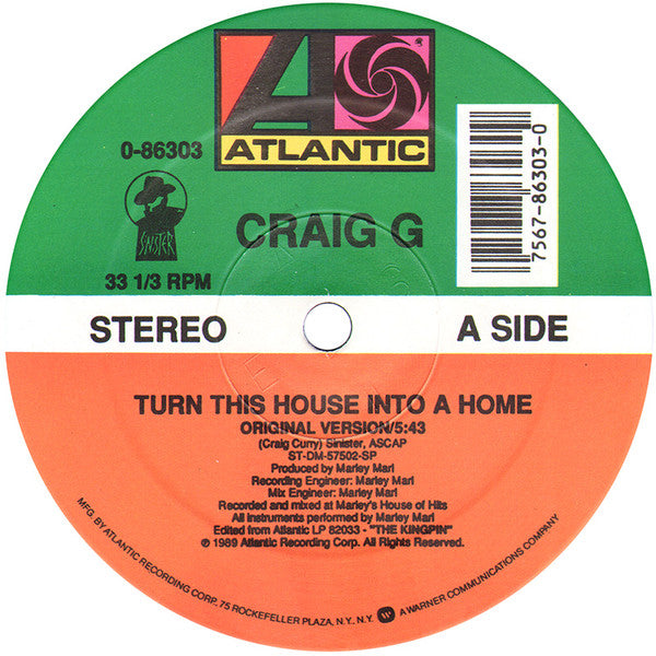Turn This House Into A Home Craig G