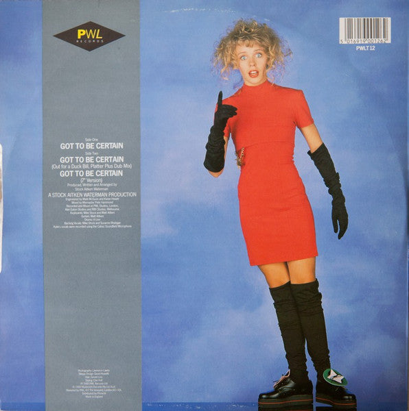 Got To Be Certain Kylie Minogue