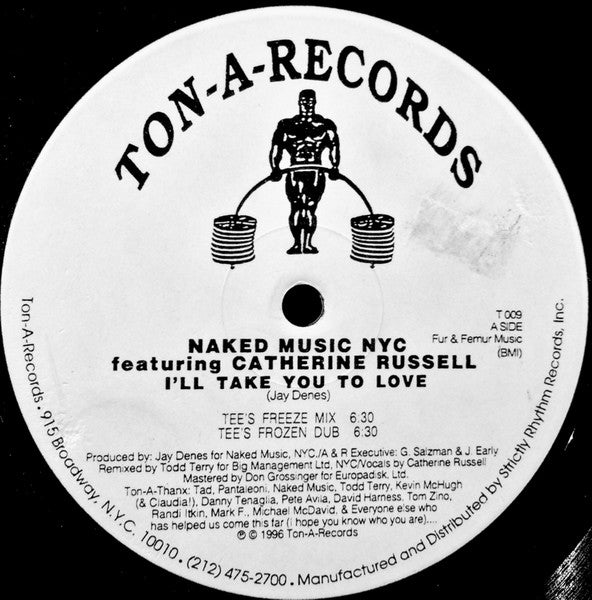 I'll Take You To Love (The Todd Terry Mixes) Naked Music NYC,Catherine Russell