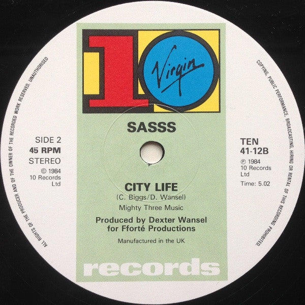 I Didn't Mean It At All Sasss