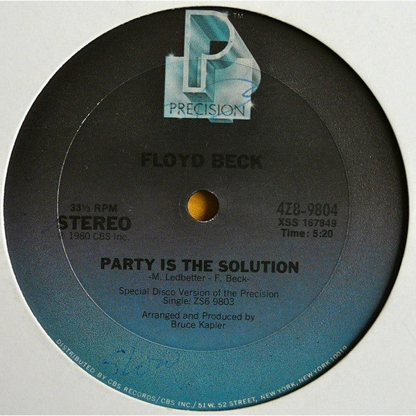 Party Is The Solution Floyd Beck