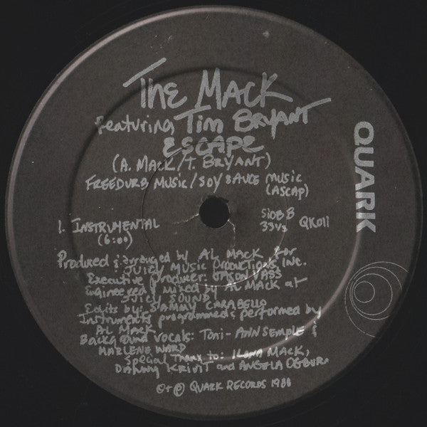 Escape Al Mack,Tim Bryant