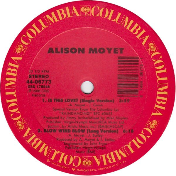 Is This Love? Alison Moyet