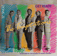 The Temptations - Get Ready, 12" vinyl, on MCA Records (1990)
