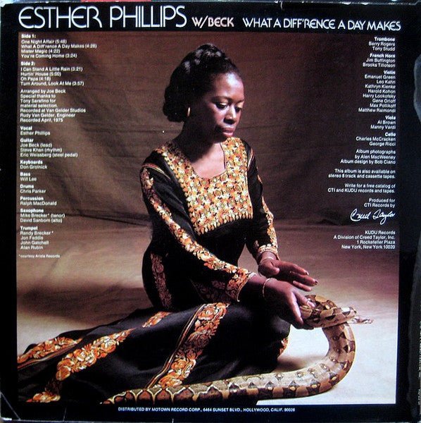 What A Diff'rence A Day Makes Esther Phillips,Joe Beck