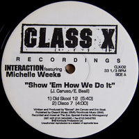 Rectangle Triangle's "Show Em How We Do It" album cover featuring bold graphics and vibrant colors.