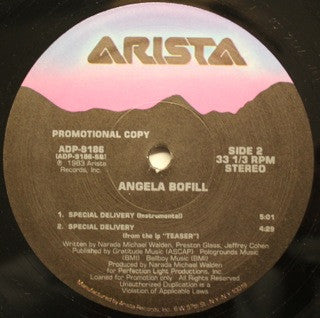 Special Delivery 2 Angela Bofill