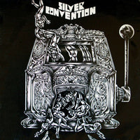 Silver Convention album cover featuring geometric rectangle and triangle shapes by Rectangle Triangle band.