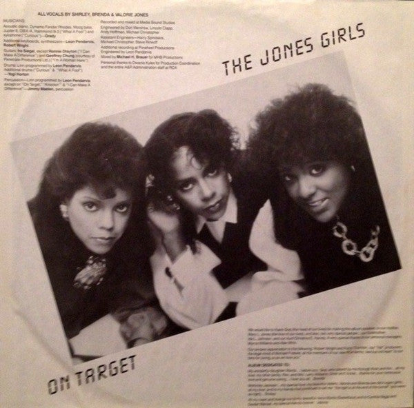 On Target The Jones Girls