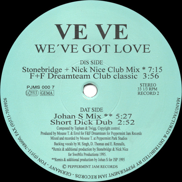 We've Got Love Ve Ve