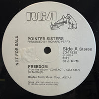 Pointer Sisters - Freedom, 12" vinyl, on RCA (1985)