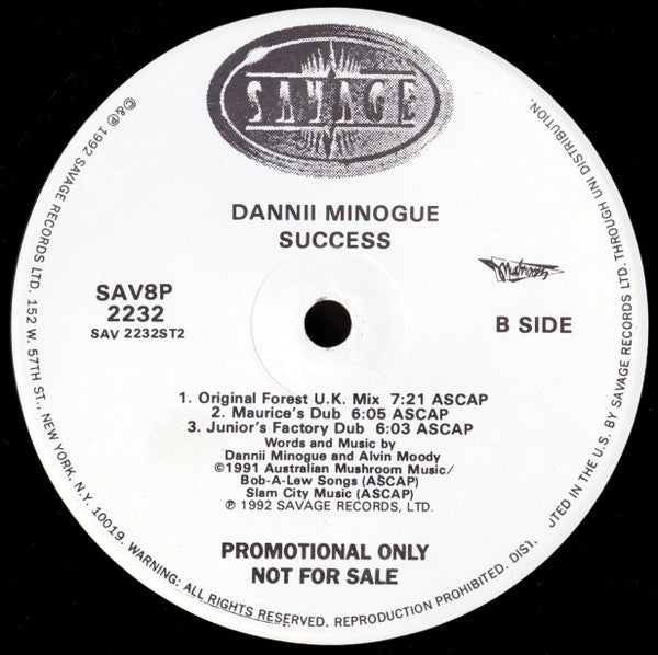 Success 2 Dannii Minogue