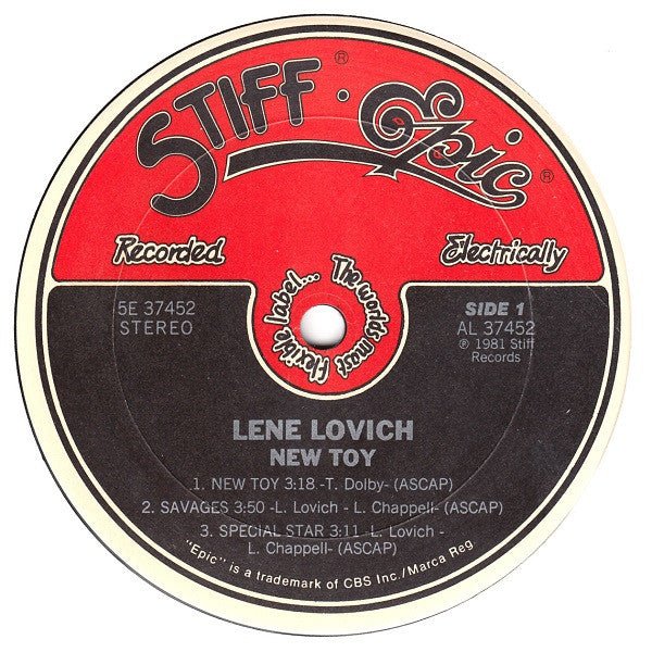 New Toy 2 Lene Lovich