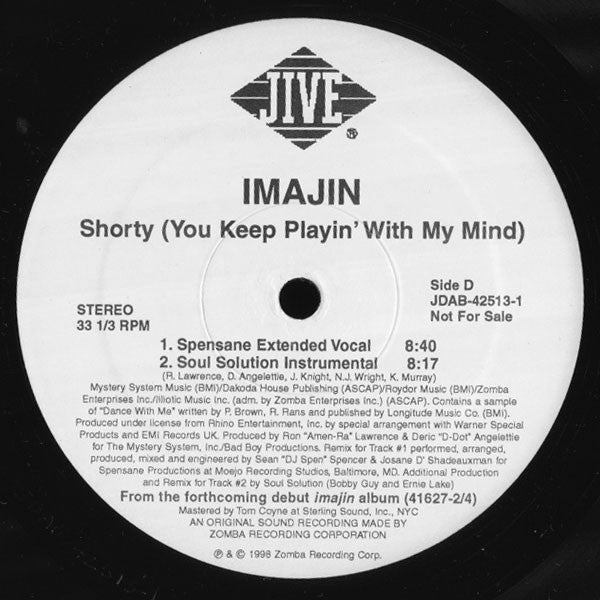 Shorty (You Keep Playin' With My Mind) | Rectangle Triangle  