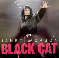 Janet Jackson - Black Cat, 12" vinyl, on A&M Records (1990)
