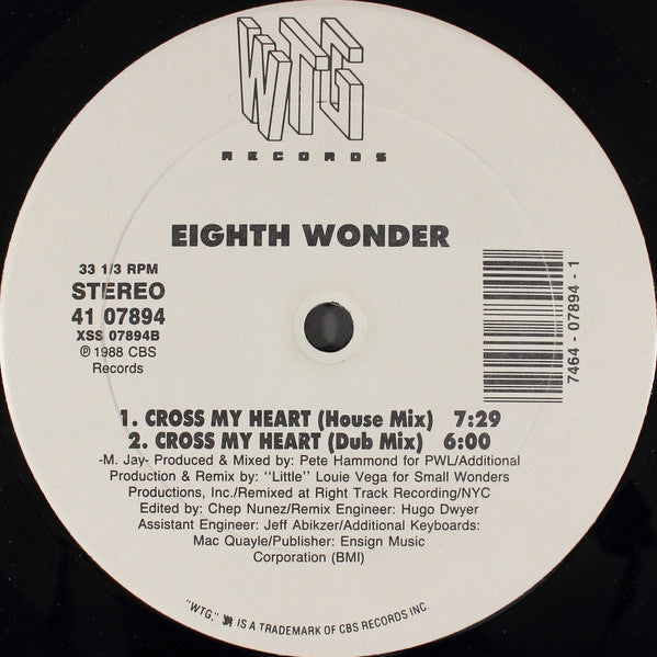 Cross My Heart Eighth Wonder