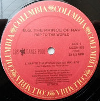 Rectangle Triangle's "Rap To The World" album cover featuring vibrant graphic design with bold text and colorful urban artwork.