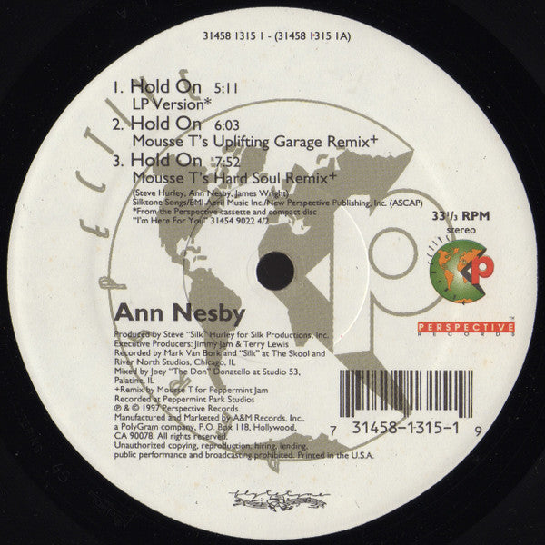 Hold On Ann Nesby