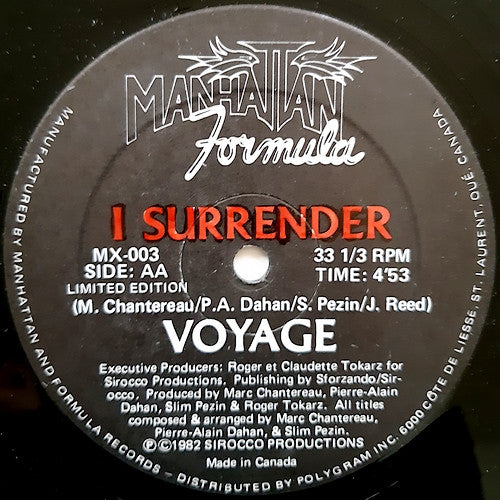 Let's Get Started / I Surrender