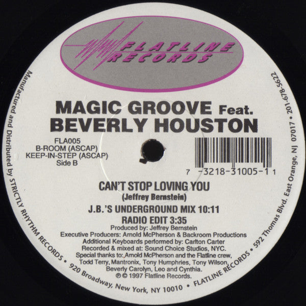Can't Stop Loving You Magic Groove,Beverly Houston