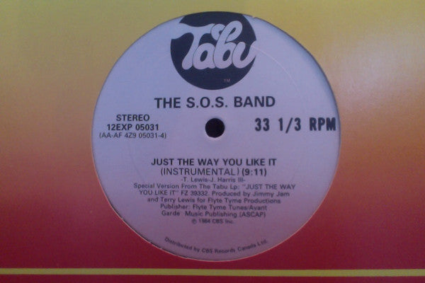 Just The Way You Like It The S.O.S. Band