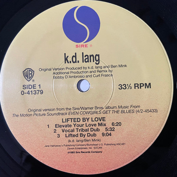 Lifted By Love k.d. lang