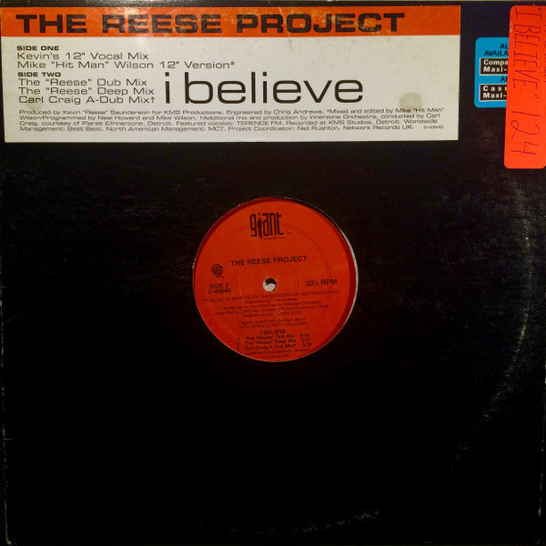 I Believe The Reese Project