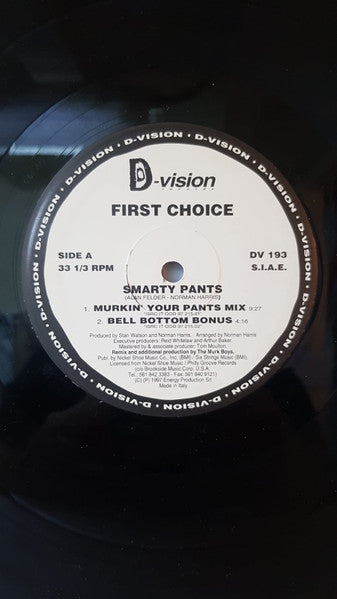 Smarty Pants (1997 New Remixes) First Choice