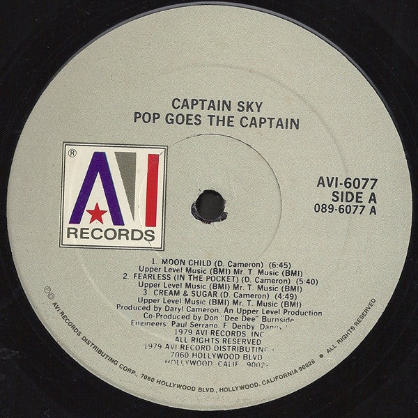 Pop Goes The Captain Captain Sky