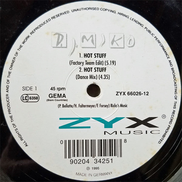 Hot Stuff 3 DJ Miko