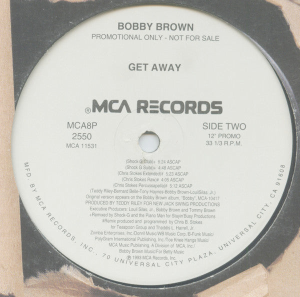 Get Away Bobby Brown