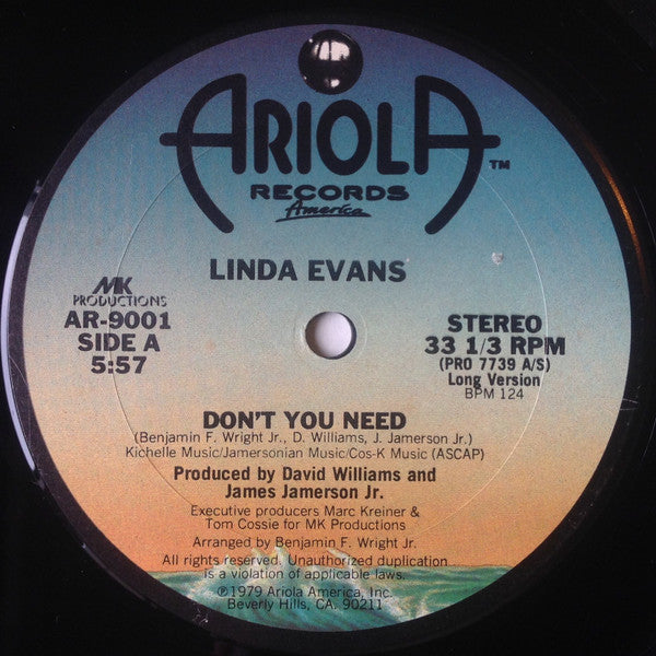 Don't You Need / You Got Me Dreaming Linda Evans