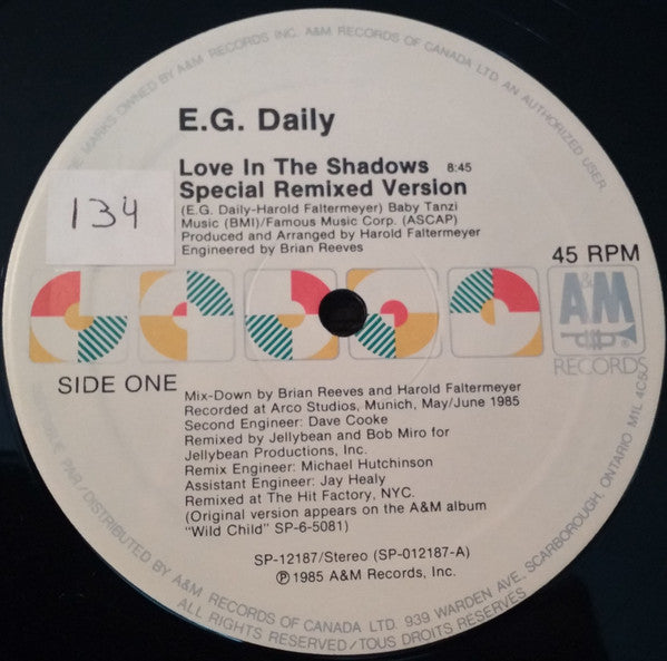 Love In The Shadows E.G. Daily