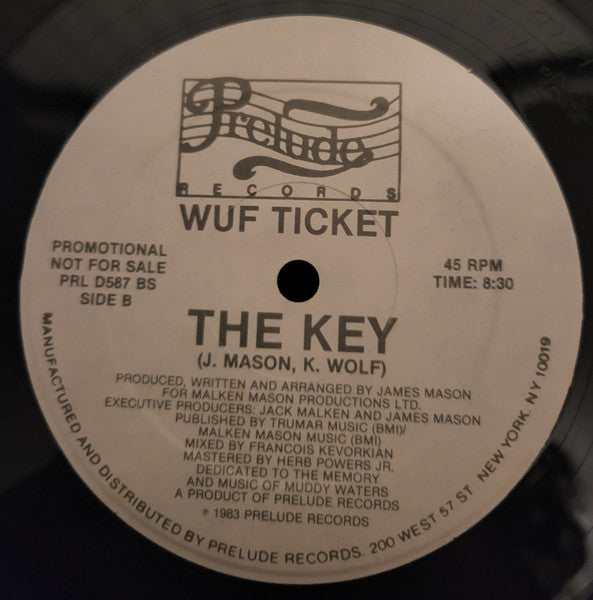 The Key Wuf Ticket