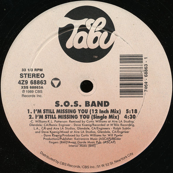 I'm Still Missing Your Love S.O.S. Band