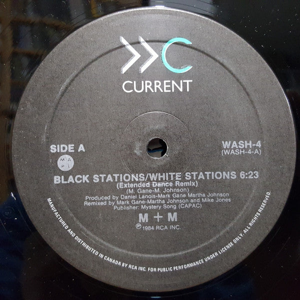 Black Stations / White Stations (Extended Dance Version) M + M