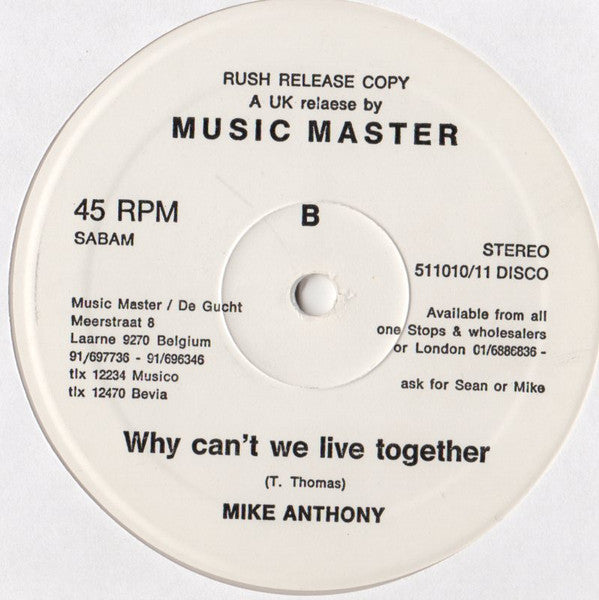 Why Can't We Live Together | Rectangle Triangle  