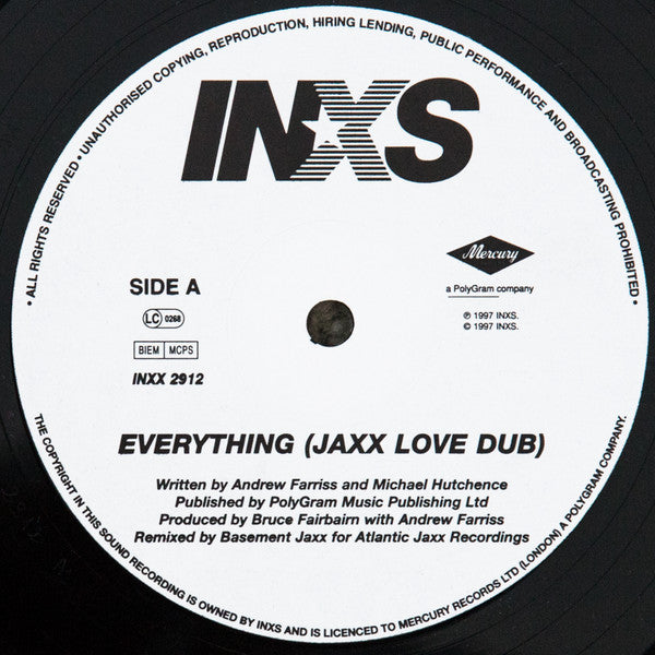 Everything (Basement Jaxx Mixes) INXS