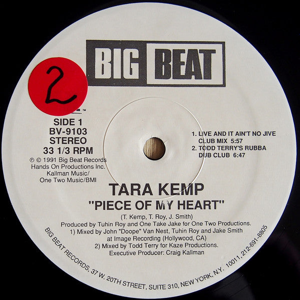 Piece Of My Heart Tara Kemp
