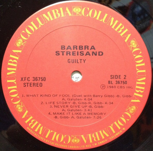 Guilty Barbra Streisand