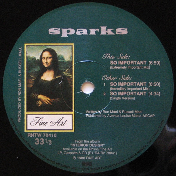 So Important Sparks