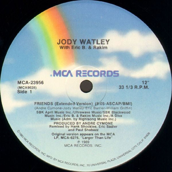 Friends Jody Watley,Eric B. & Rakim