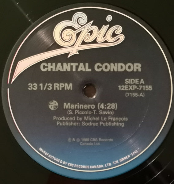 Marinero / Don't You Want My Love Chantal Condor
