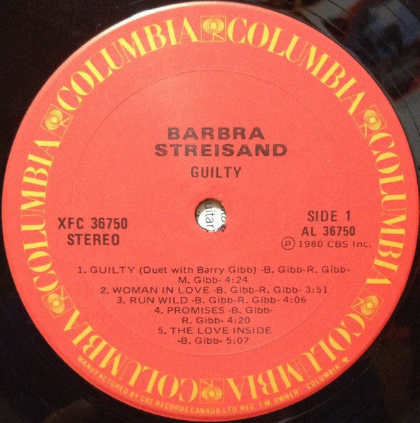 Guilty Barbra Streisand