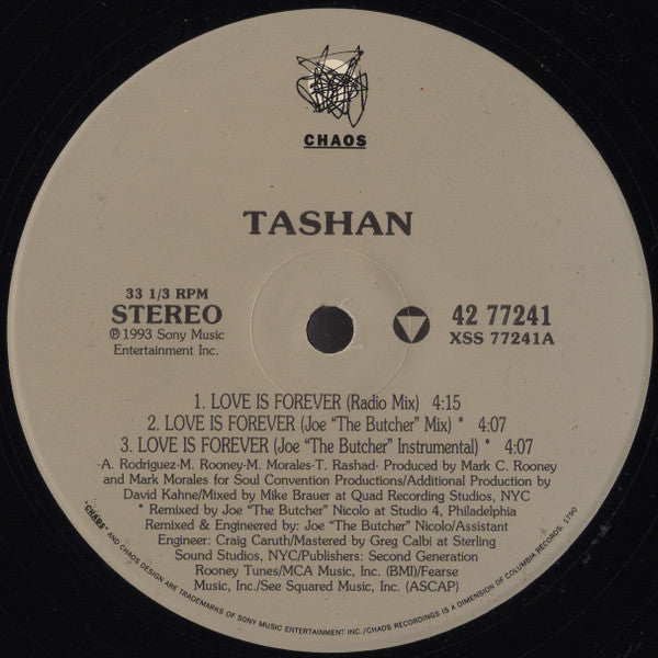 Love Is Forever Tashan