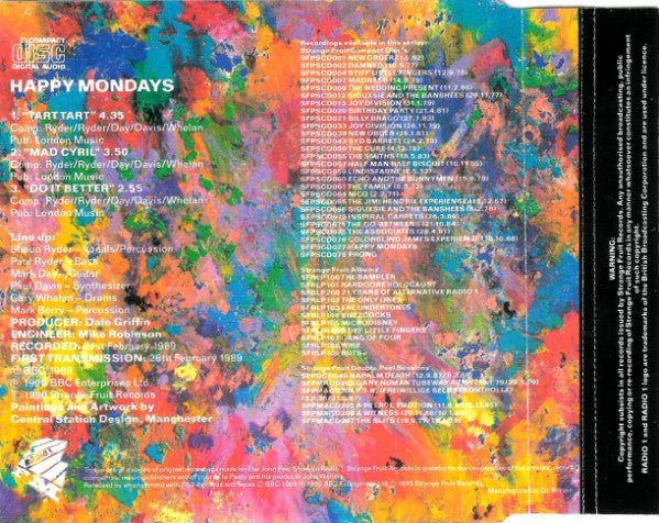 The Peel Sessions Happy Mondays