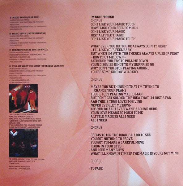 Magic Touch (Club Mix) Loose Ends