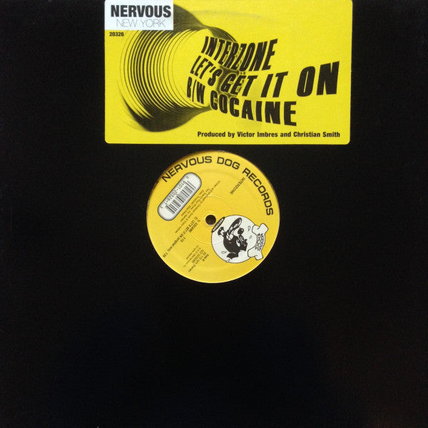 Rectangle Triangle's "Let's Get It On" album cover featuring bold text and vibrant colors on a sleek background.
